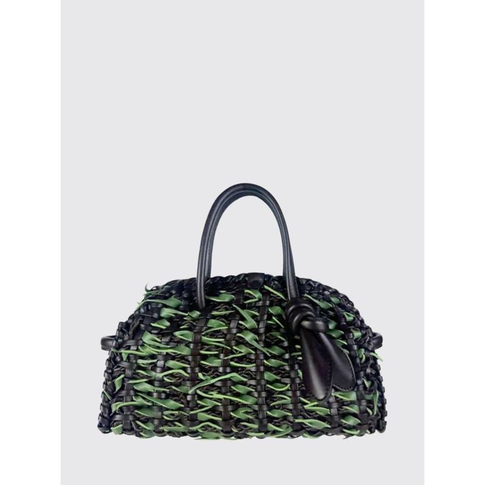 Jacquemus Le Turismo Handbag In Woven Leather With Double Handles